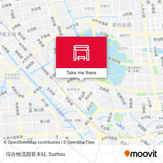 综合物流园首末站 map