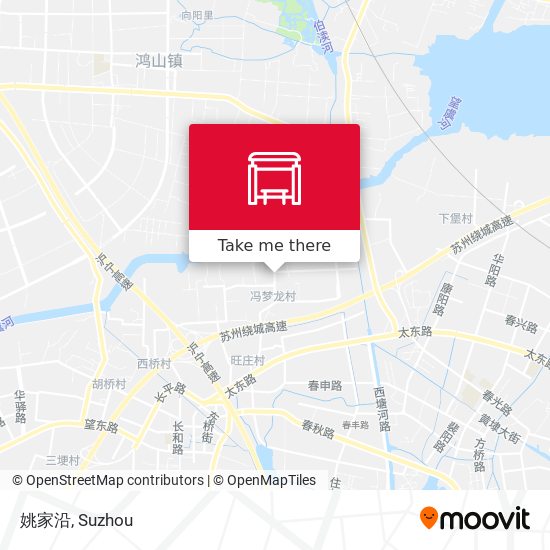 姚家沿 map
