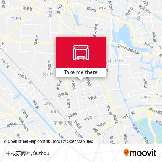 中核苏阀西 map