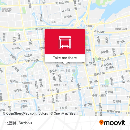 北园路 map