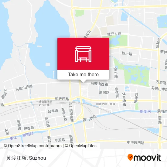 黄渡江桥 map
