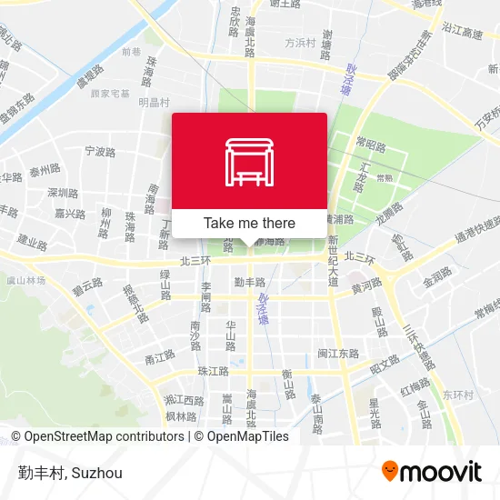 勤丰村 map