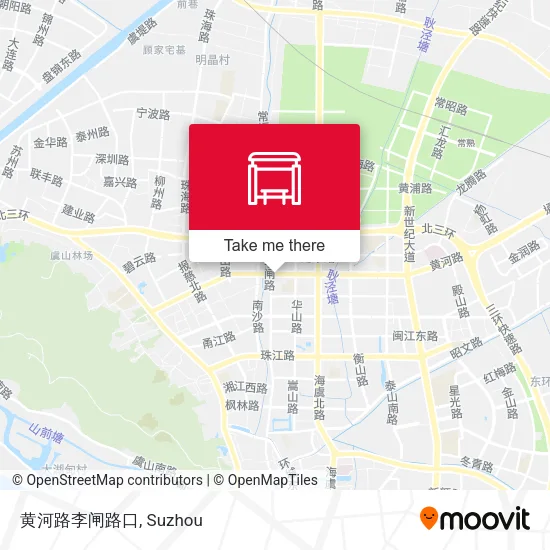 黄河路李闸路口 map