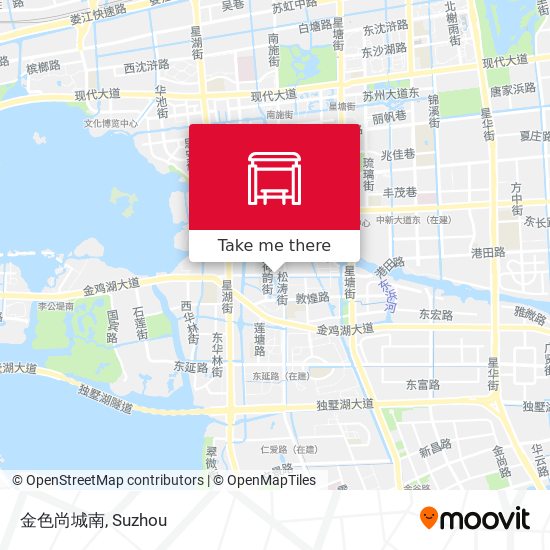 金色尚城南 map