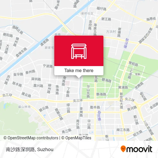 南沙路深圳路 map