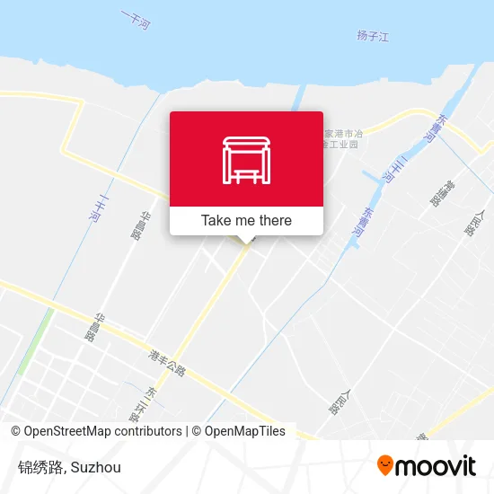 锦绣路 map