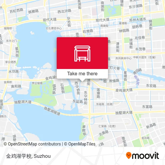 金鸡湖学校 map