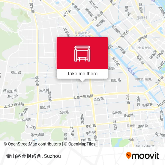 泰山路金枫路西 map