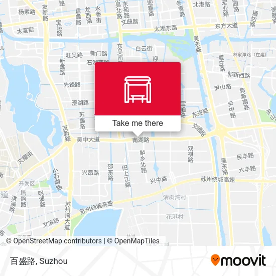 百盛路 map