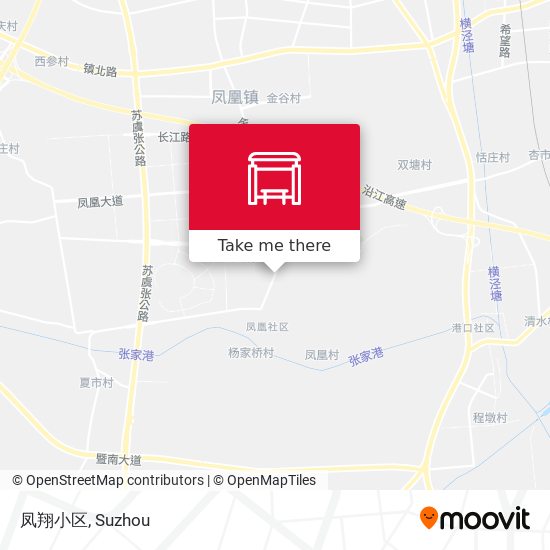凤翔小区 map
