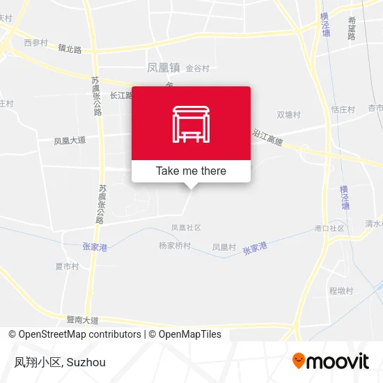 凤翔小区 map