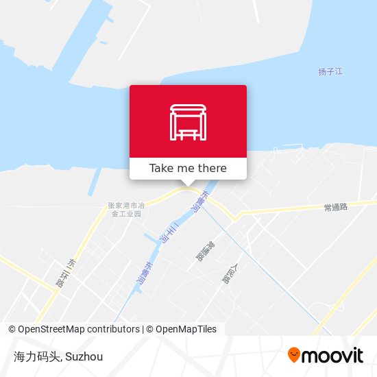 海力码头 map