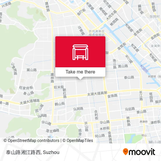 泰山路湘江路西 map