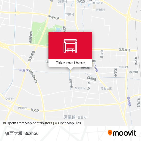 镇西大桥 map