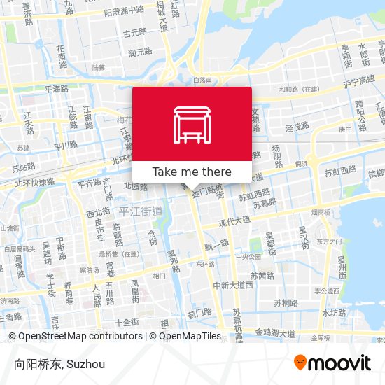 向阳桥东 map
