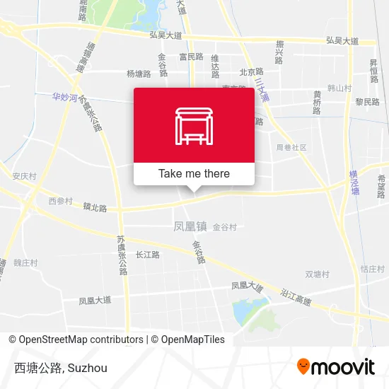 西塘公路 map