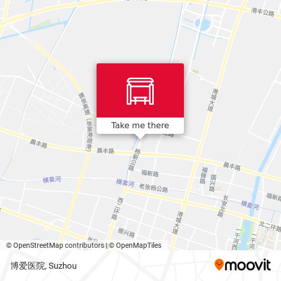 博爱医院 map