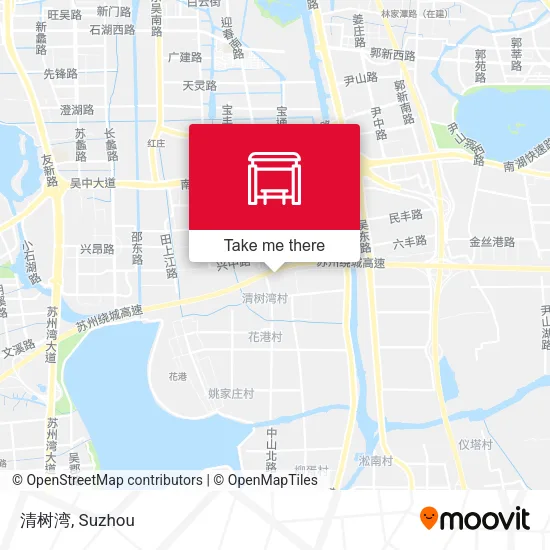 清树湾 map