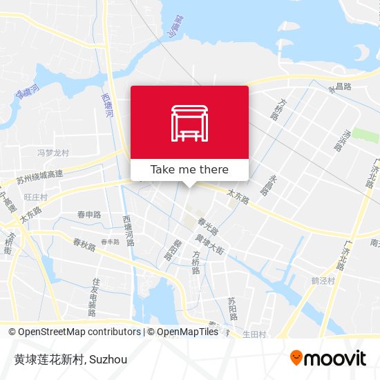 黄埭莲花新村 map