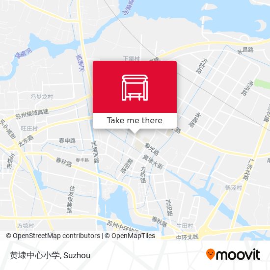 黄埭中心小学 map