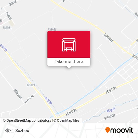 张泾 map