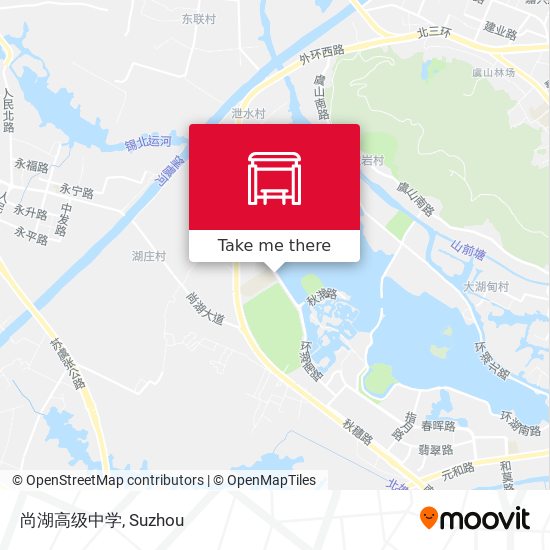尚湖高级中学 map