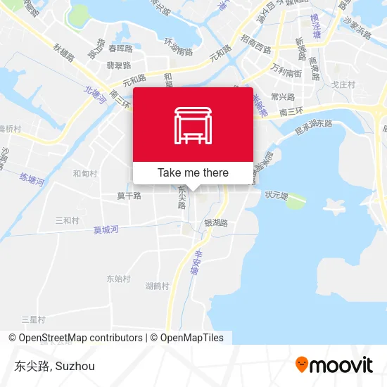 东尖路 map