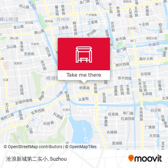 沧浪新城第二实小 map