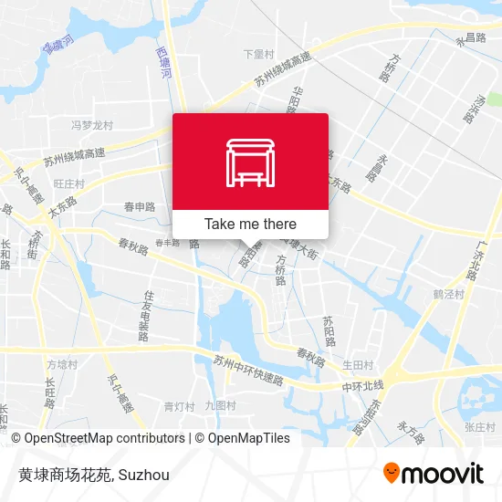 黄埭商场花苑 map