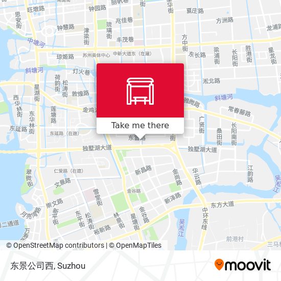 东景公司西 map