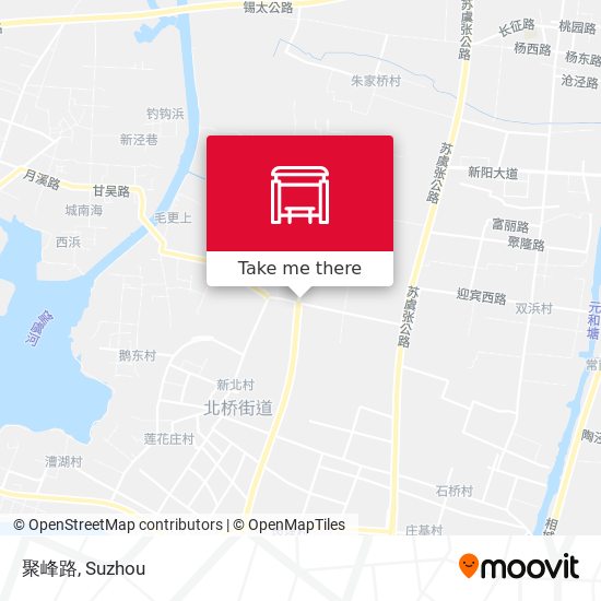 聚峰路 map