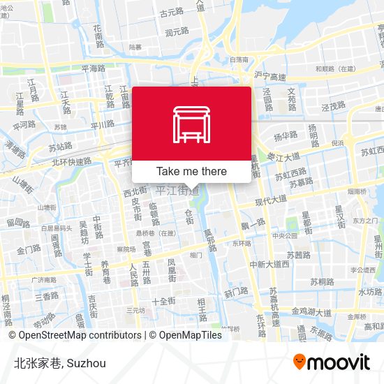 北张家巷 map