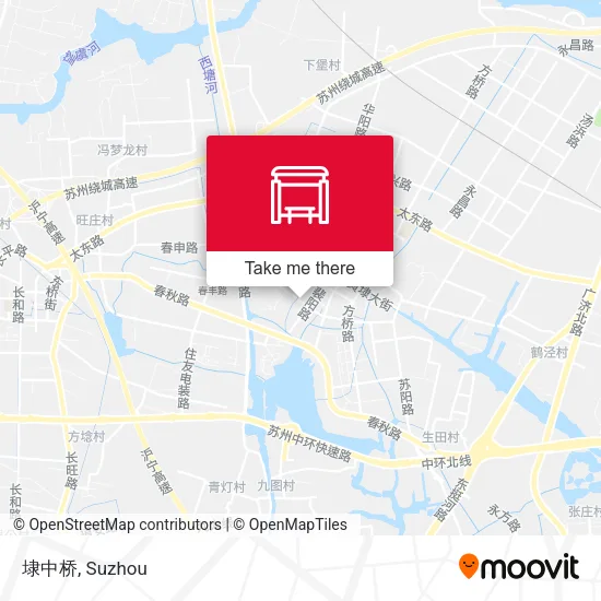 埭中桥 map