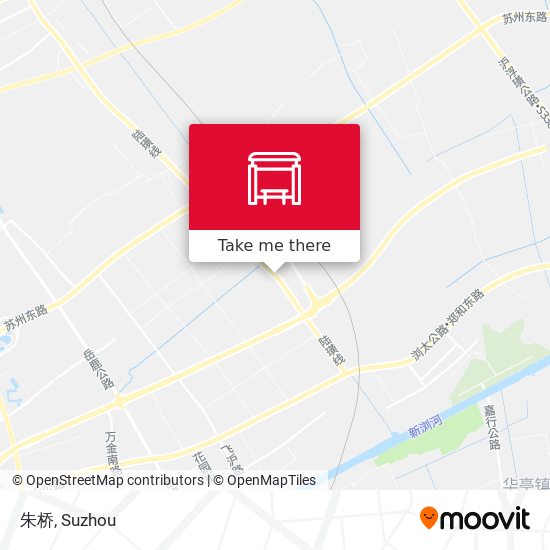 朱桥 map