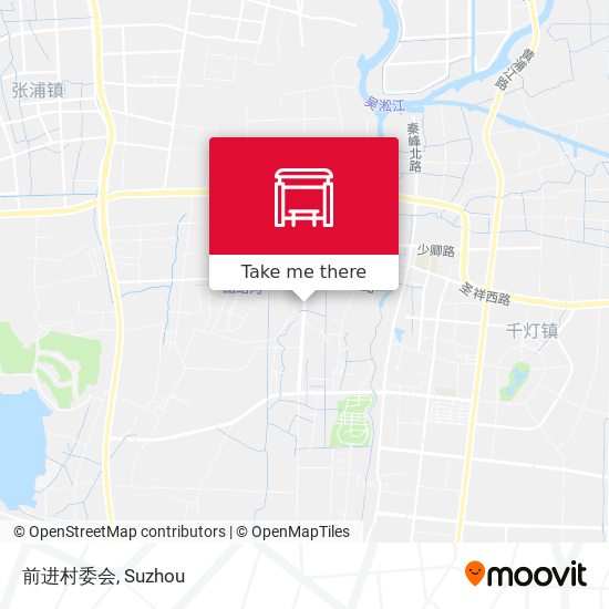 前进村委会 map
