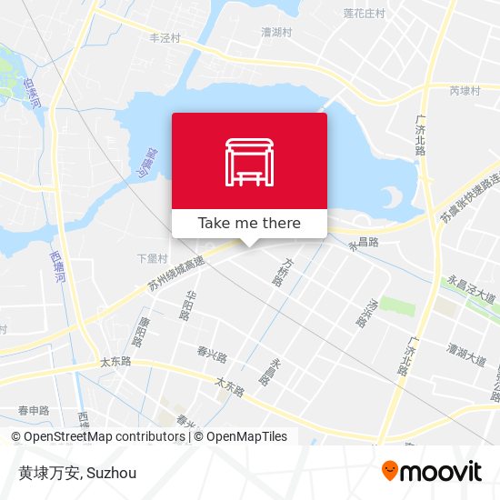 黄埭万安 map