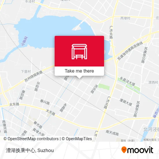 漕湖换乘中心 map