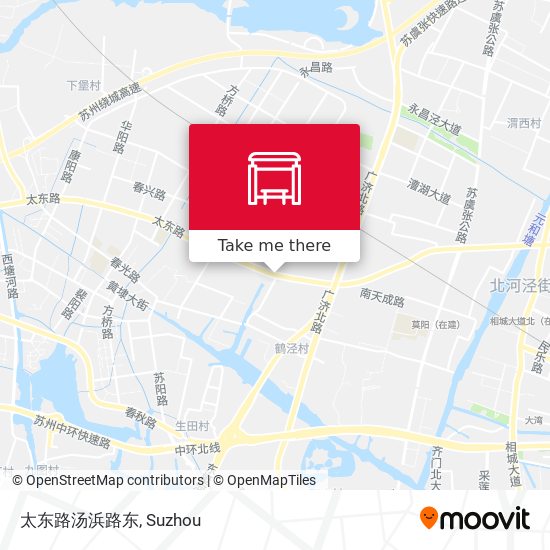 太东路汤浜路东 map