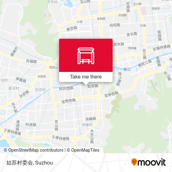 姑苏村委会 map