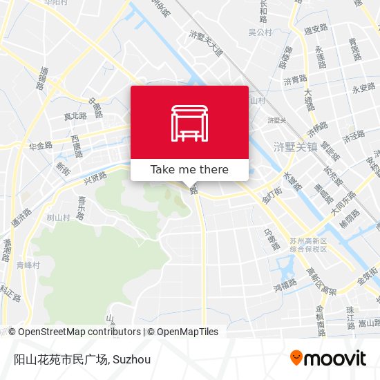 阳山花苑市民广场 map