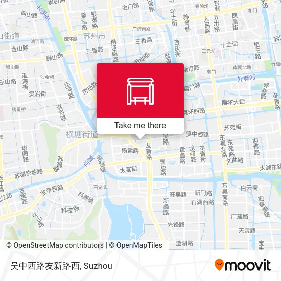 吴中西路友新路西 map