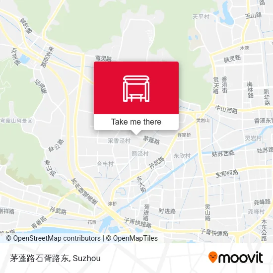 茅蓬路石胥路东 map