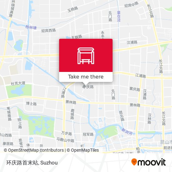 环庆路首末站 map