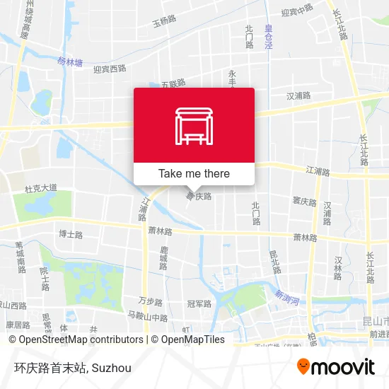 环庆路首末站 map