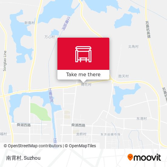 南霄村 map