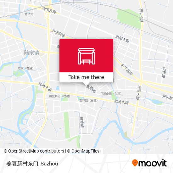 姜夏新村东门 map
