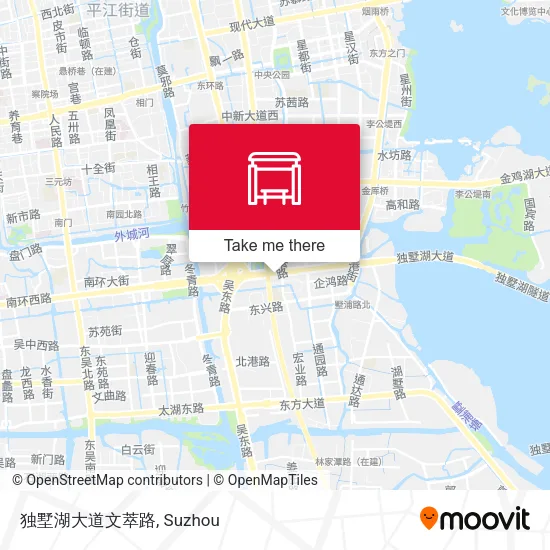 独墅湖大道文萃路 map