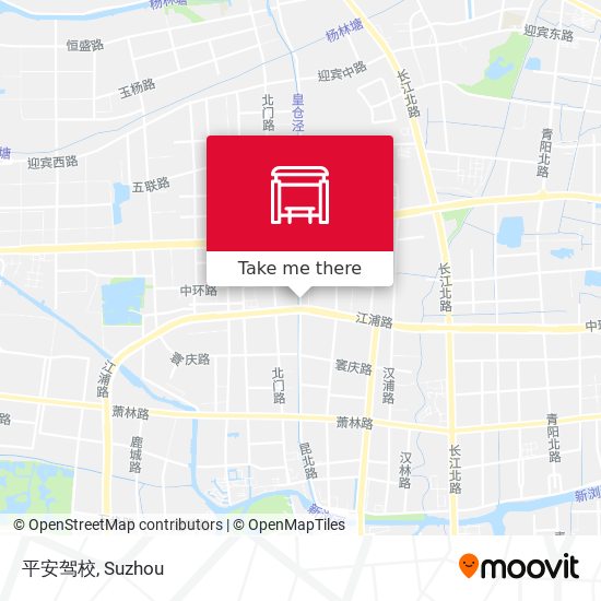 平安驾校 map