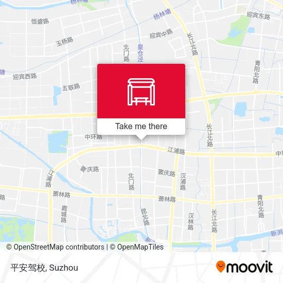 平安驾校 map