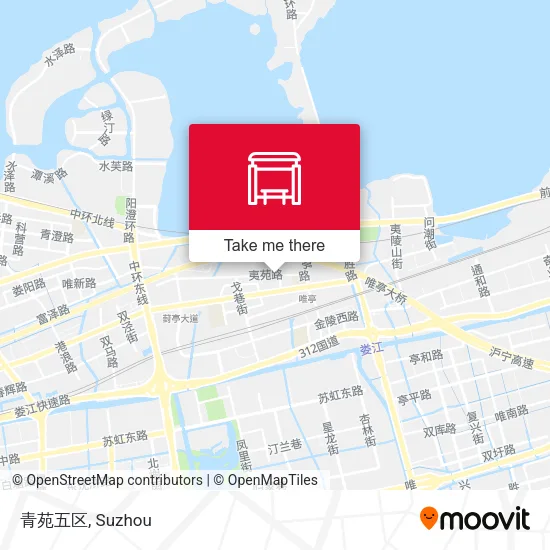 青苑五区 map